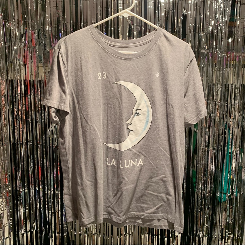Loteria La Luna Gray T-Shirt Size 2X